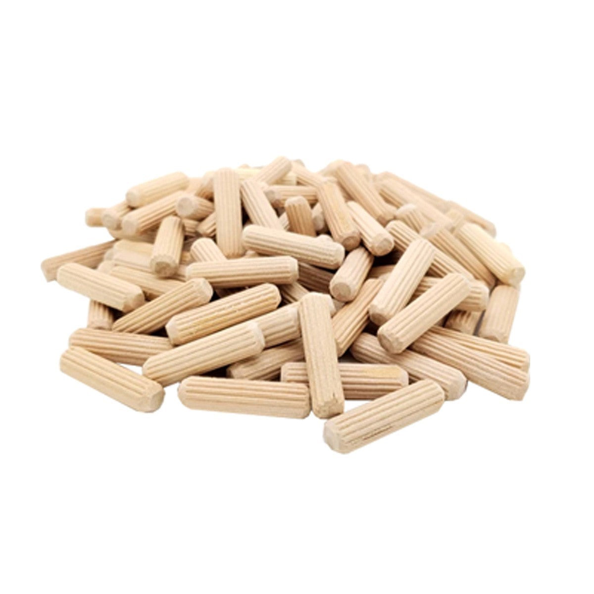 Milescraft Wood Dowel Joiner Pins 8 x 40mm Pack of 45, fluted for precise woodworking joints