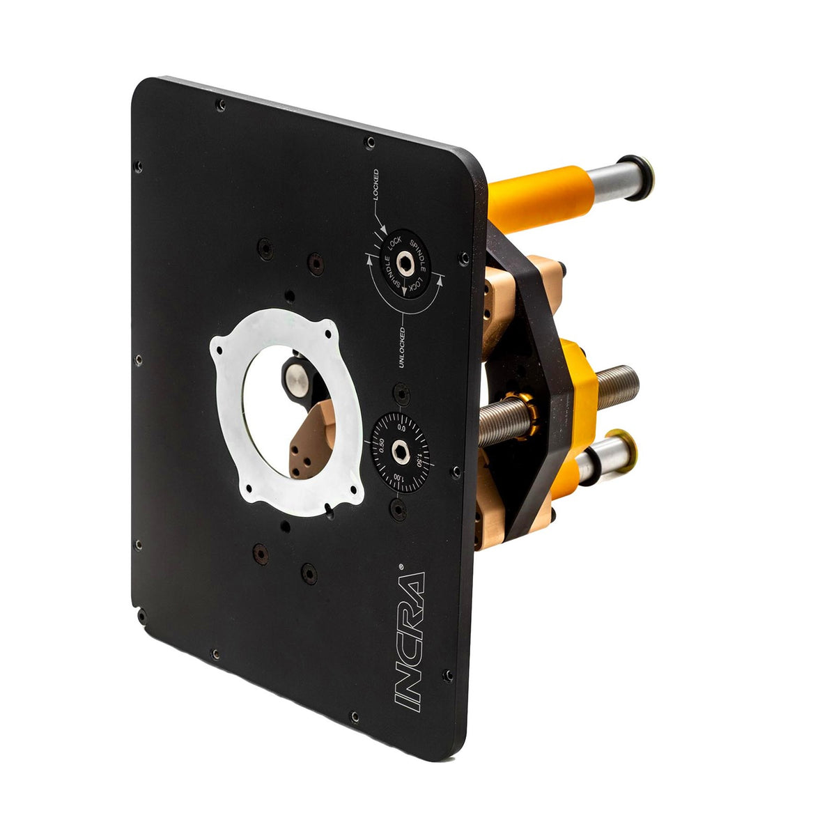 Incra LS Super System 635mm Combination Kit with Router Lift and Motor, from a top view