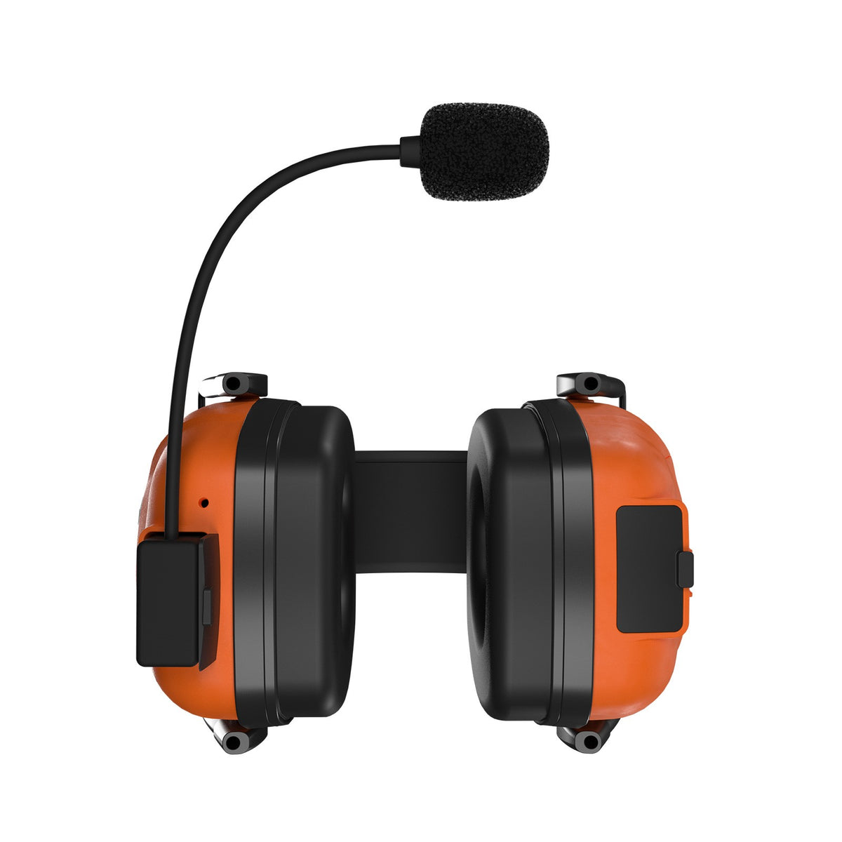 ISOtunes LINK Boom Microphone accessory angled view in use