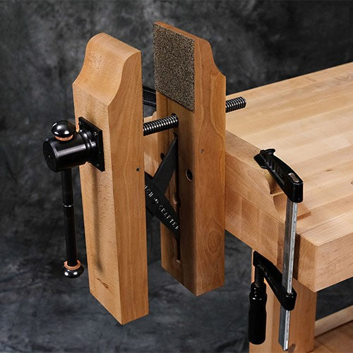 Benchcrafted Hi Vice portable vice hardware kit angled view in Australian woodworking tools store