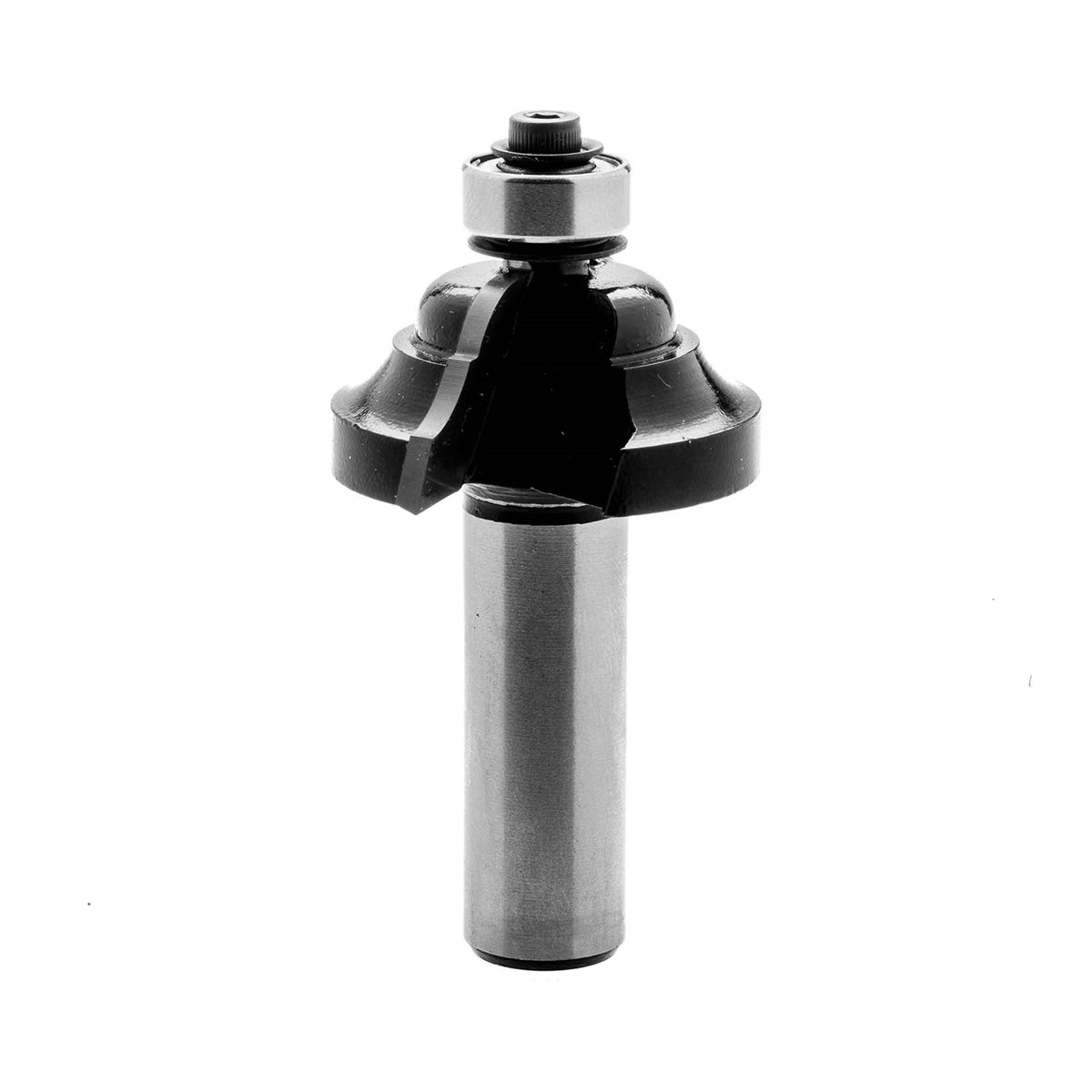 Torquata Classical Moulding Router Bit creating timeless edge pattern with guide bearing