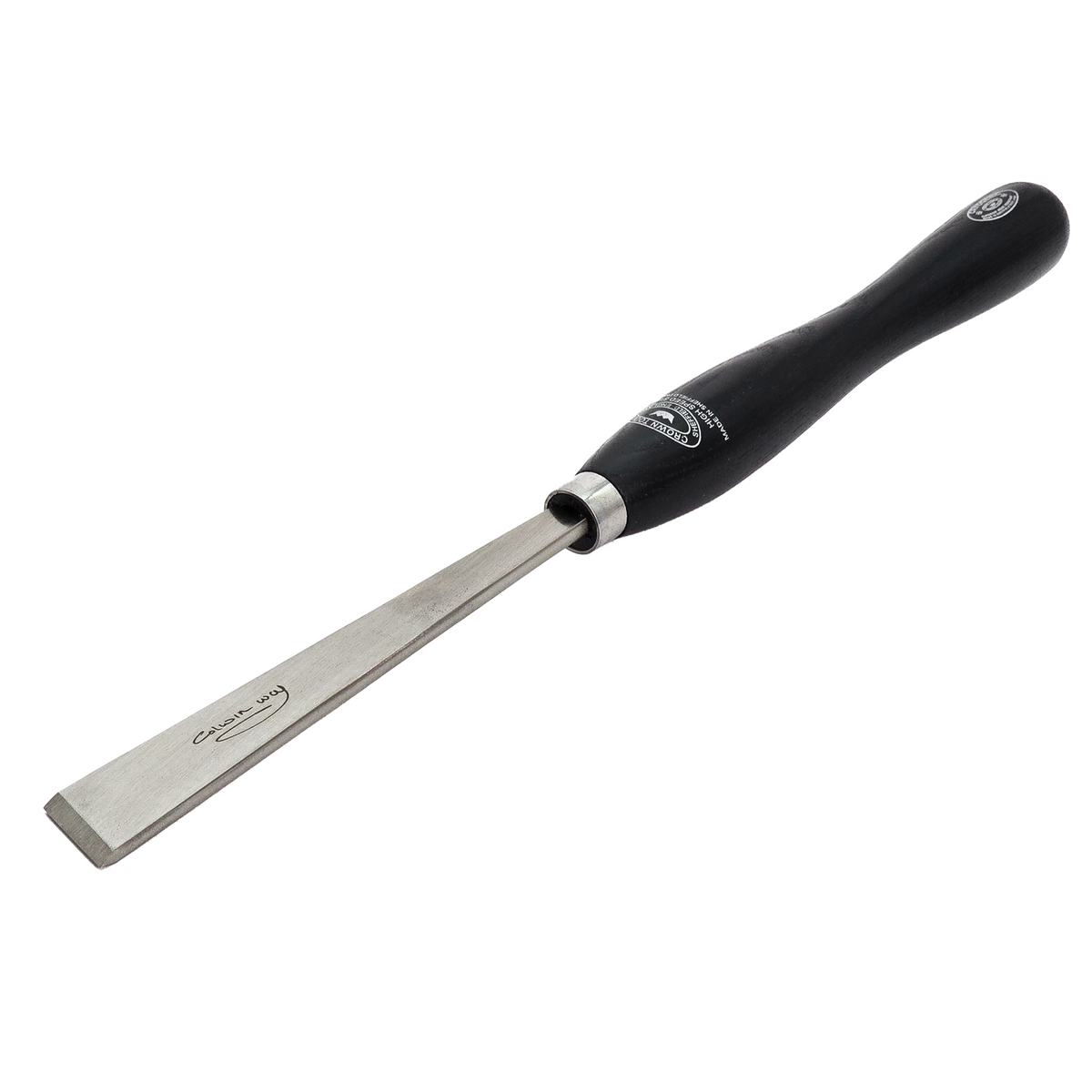 Crown German Skew Chisel 32mm M2 Cryogenic Steel - High-quality woodworking tool for long-lasting precision cuts