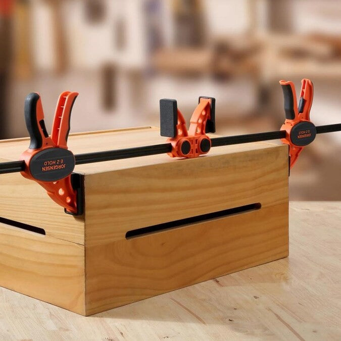 Pony Jorgensen E-Z HOLD Trigger Clamp Set, 150mm Capacity, Quick Release Lever, Comfort Grip