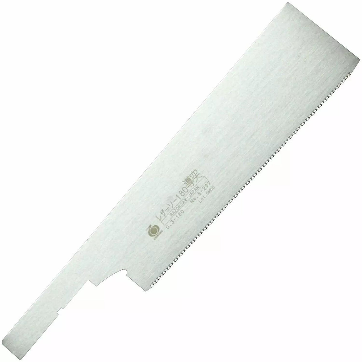 Razorsaw Replacement Blade for Miniature Dovetail Dozuki 25.4TPI 180mm, ideal for precise cross and end-grain cutting