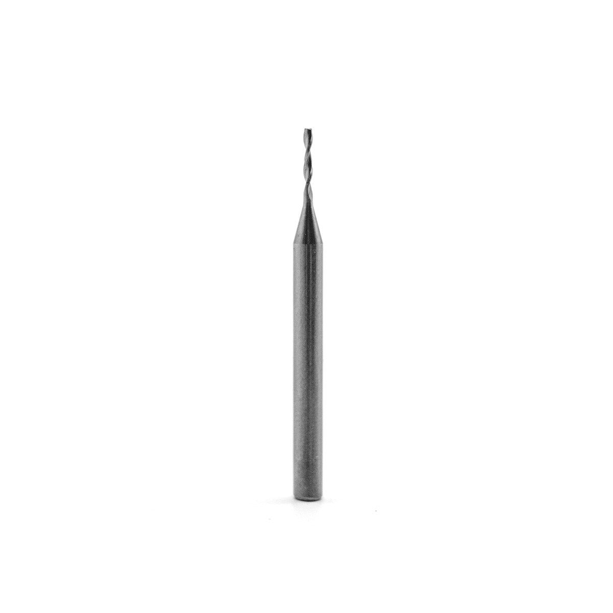 Torquata Twin-Flute Upcut Spiral CNC Router Bit 1.5mm Diameter - Ideal for routing plastics and non-ferrous materials