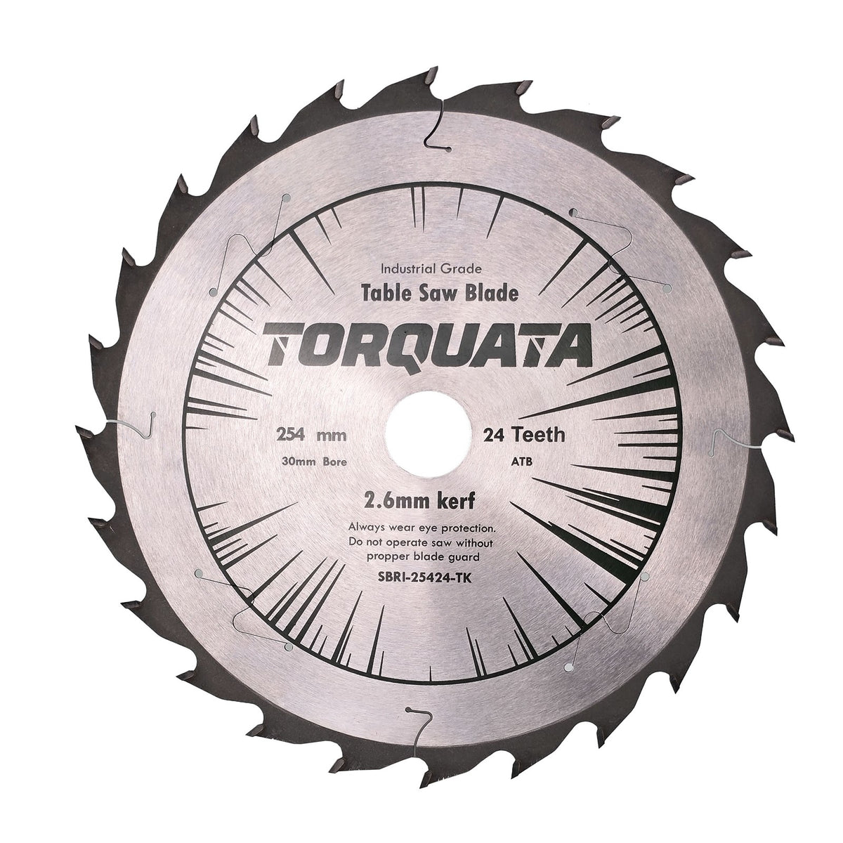Torquata 254mm Extra Thin Kerf Rip Cut Circular Saw Blade for Circular Power Saws