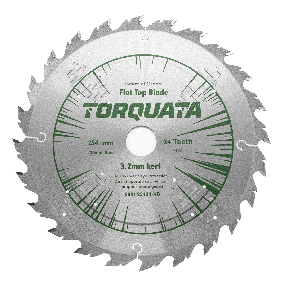 Torquata 305mm Heavy-Duty Rip Cut Circular Saw Blade in action on wood
