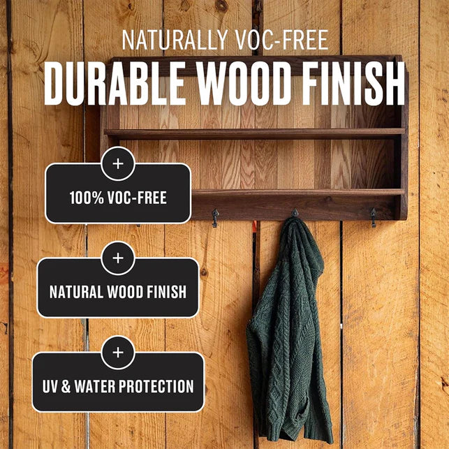 Walrus Oil Polymerised Linseed Oil Natural Wood Finish 473mL