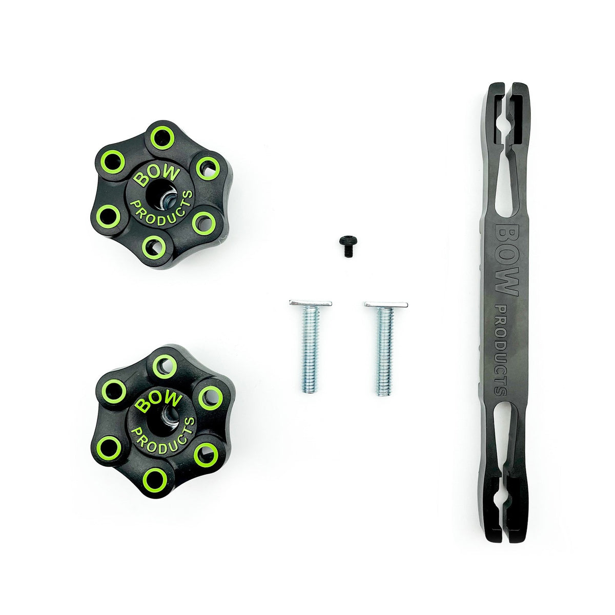 Bow Products Bandsaw GuidePRO Anchor Bar securely anchored in a 3/4in mitre slot