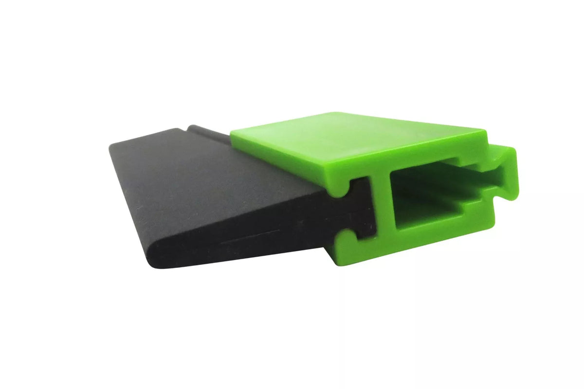 BOW Products Vertical Extension for GuidePRO Featherboard in use on wood piece