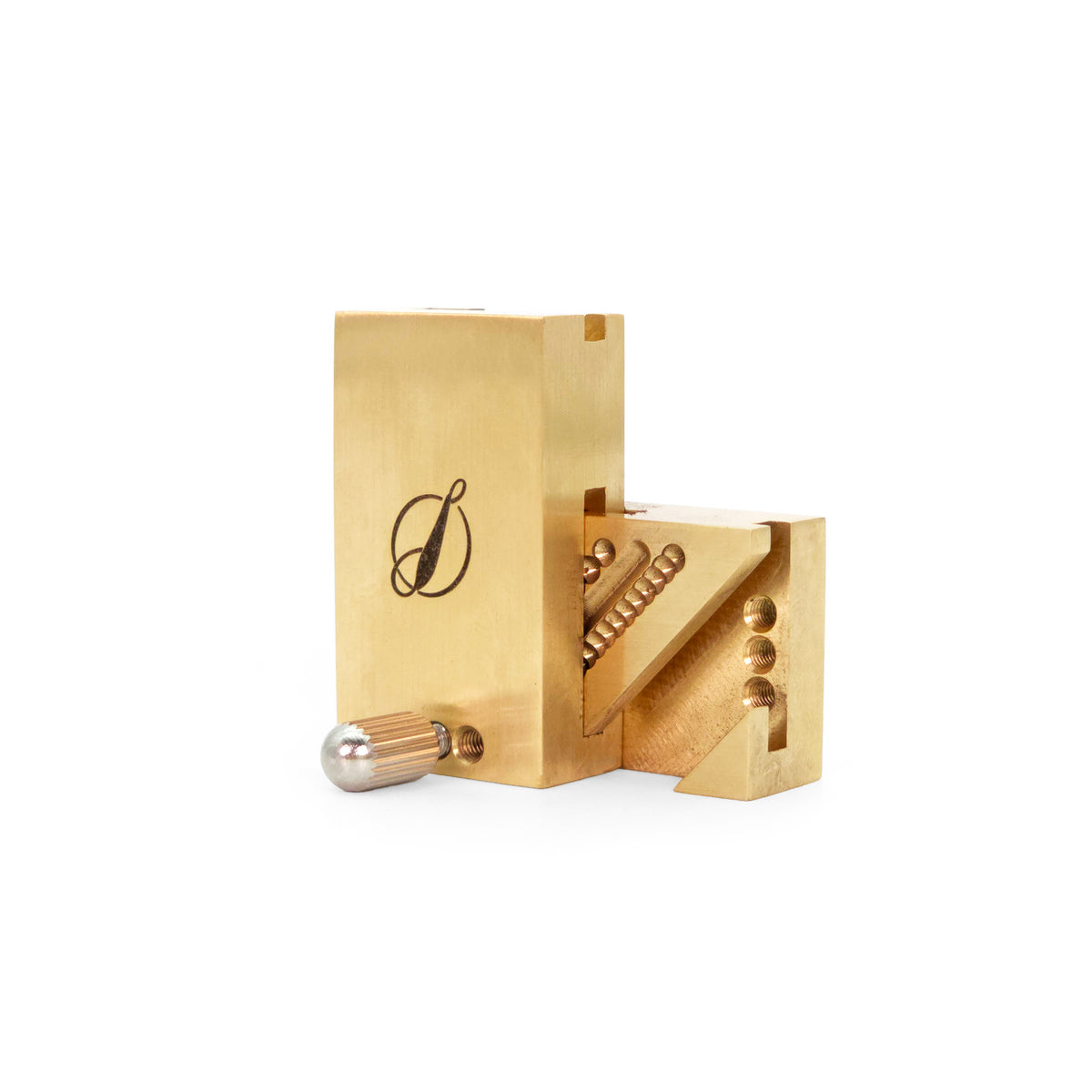 Ironbark Toolworks Brass Setup Block for precise tool height adjustments