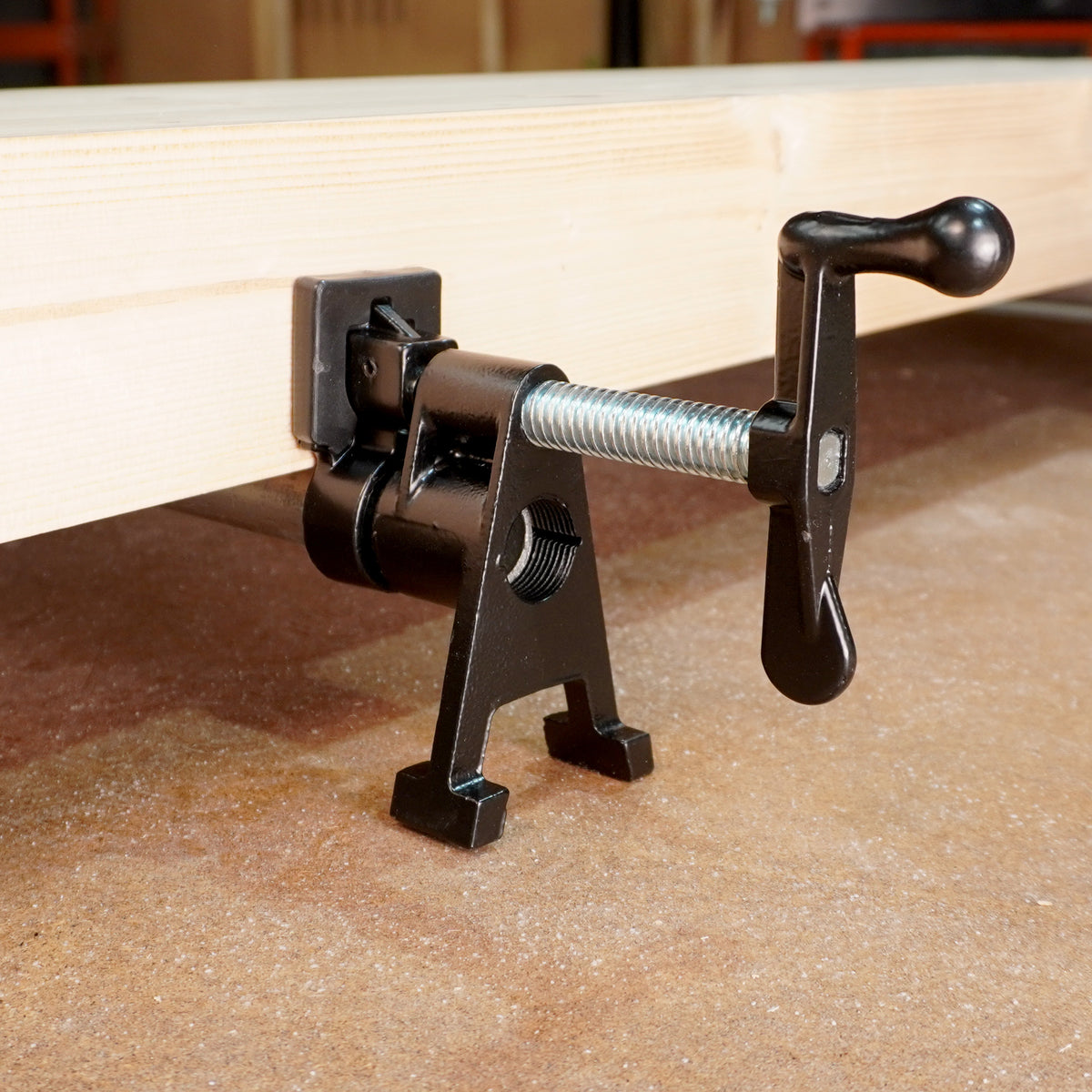 Torquata Heavy Duty Extended Foot Pipe Clamp suits 3/4in Pipe