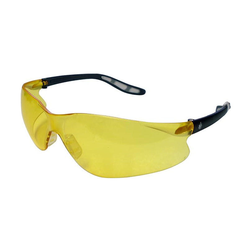 FastCap CatEyes Safety Glasses in Amber for high contrast featuring lightweight design and shatterproof lenses