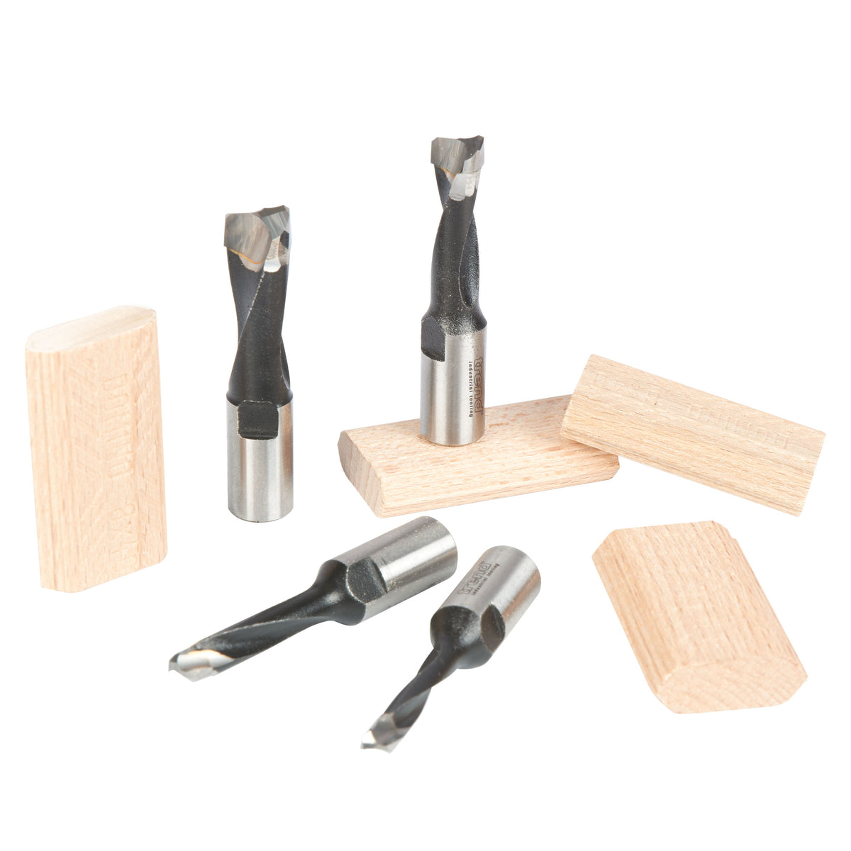 Trend 6mm Spiral Upcut Domino Cutter M6x75mm Shank