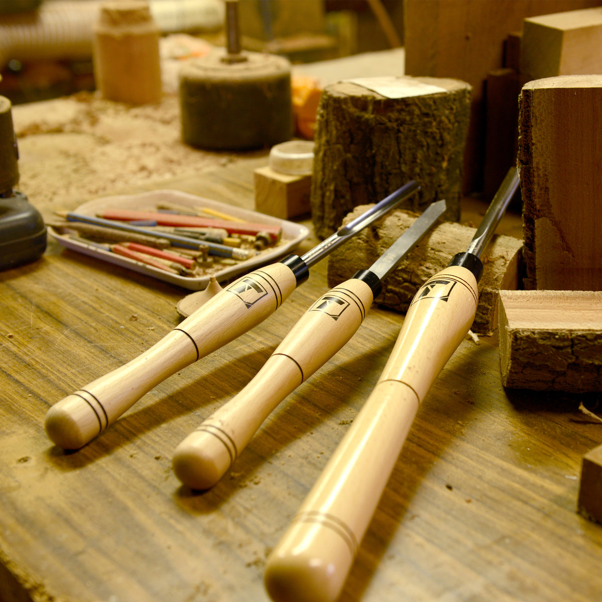 Torquata 6-Piece Standard Woodturning Tool Set M2 HSS