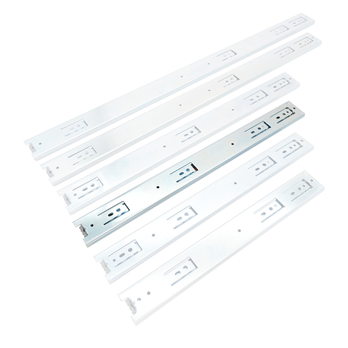 Full-Extension Drawer Slides Side Mount 45kg Capacity