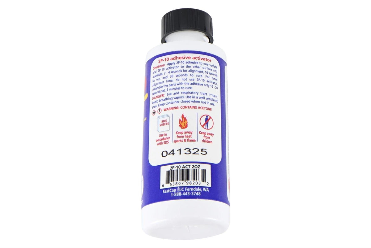 FastCap 2P-10 Super Glue Activator Pump Bottle in use with woodworking project