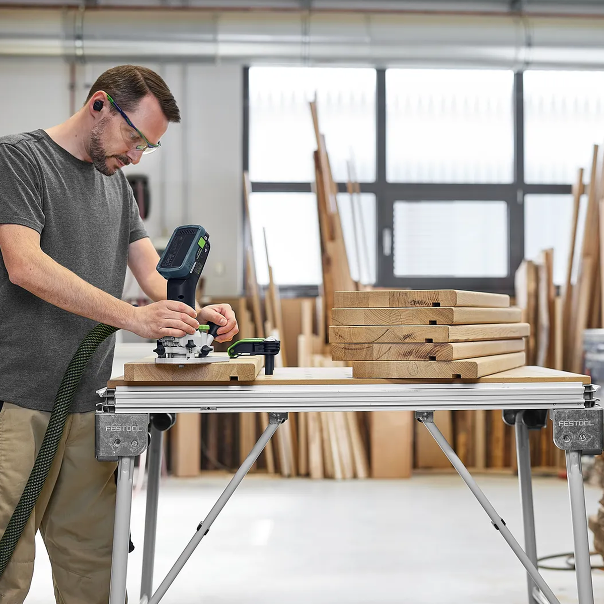 Festool MFKC 700 Cordless Trimmer Router 18V in Systainer