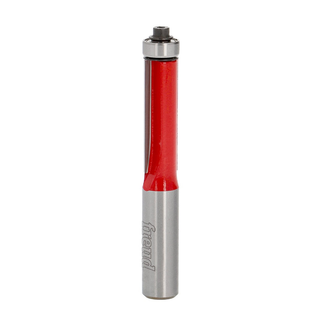 Freud 1/2in Shank Flush Trim Router Bit for precise trimming applications on woodwork