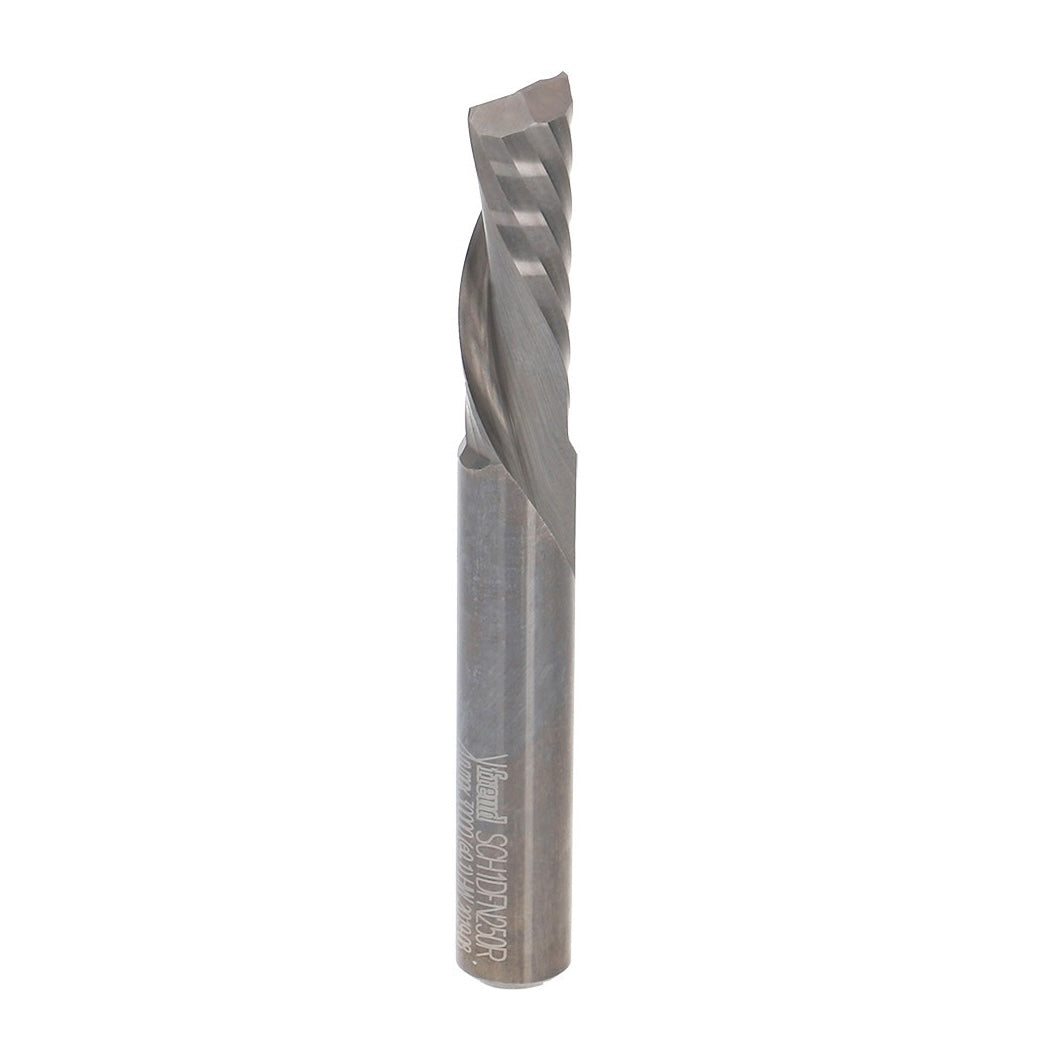 Freud 3/8in Shank Single Flute Spiral Downcut CNC Router Bit for Woodworking