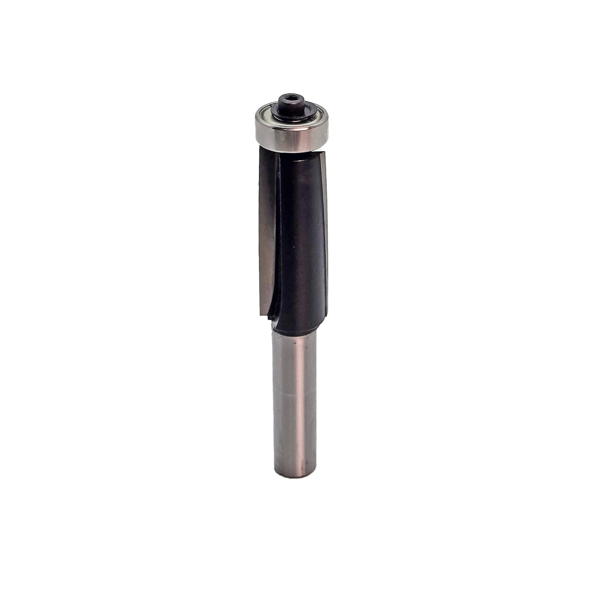 Torquata Long Heavy-Duty Flush Cut Router Bit showcasing precise cutting edge and durability