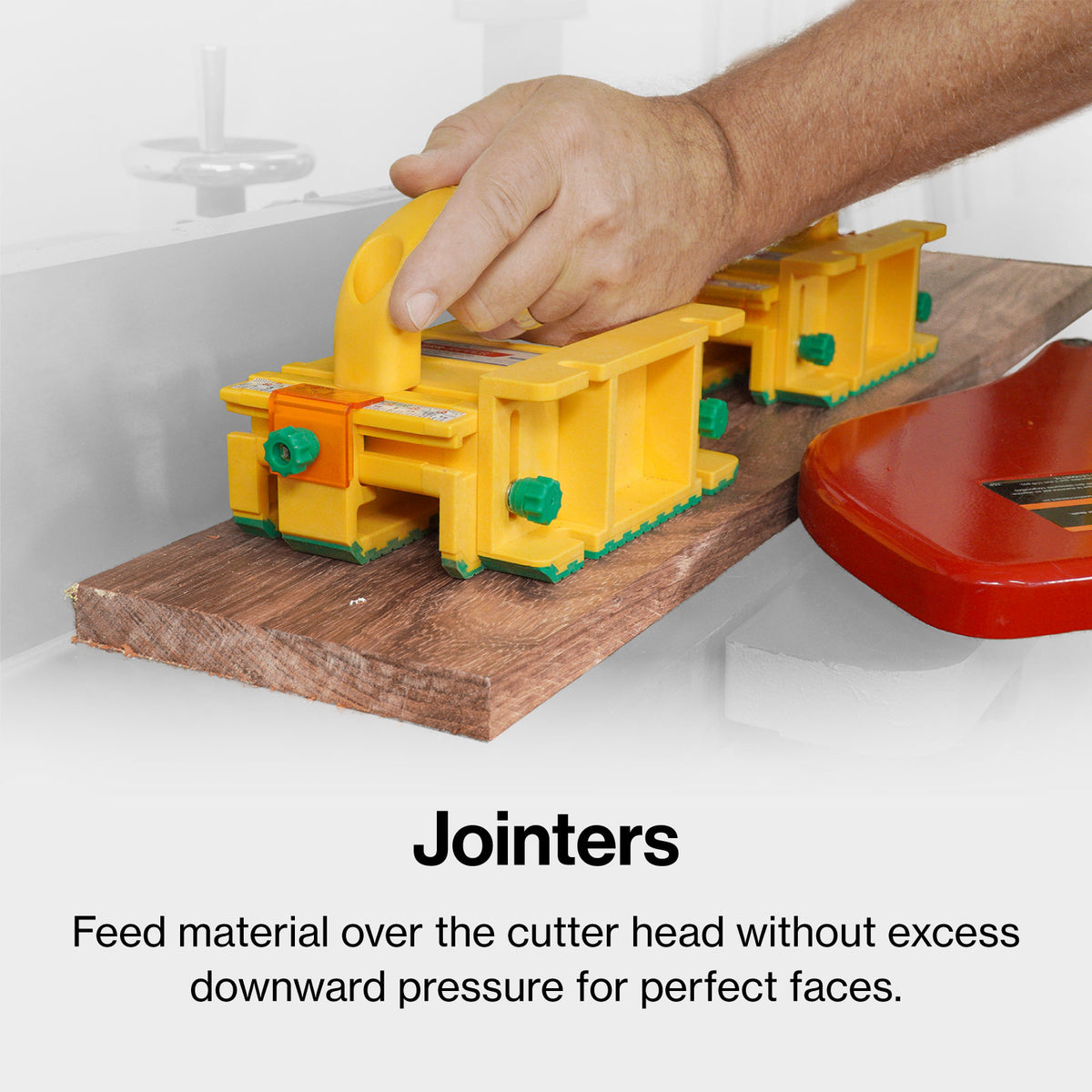 MicroJig GRR-Ripper PRO 3D Pushblock with SafeRip Kit attachments in use