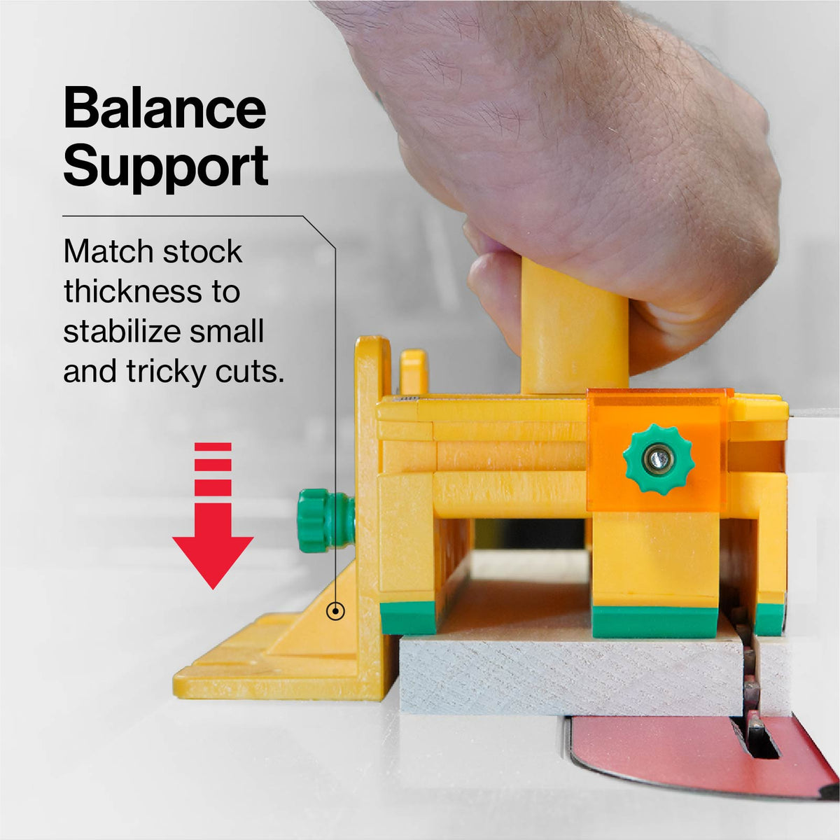 MicroJig GRR-Ripper PRO 3D Pushblock with SafeRip Kit, enhanced grip and versatility