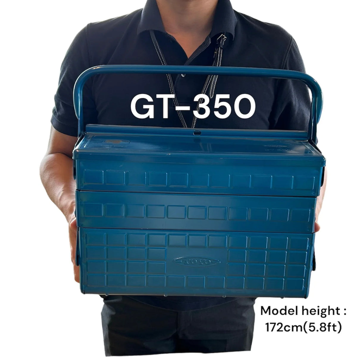 Toyo Steel 35cm Dual-Cantilever Toolbox