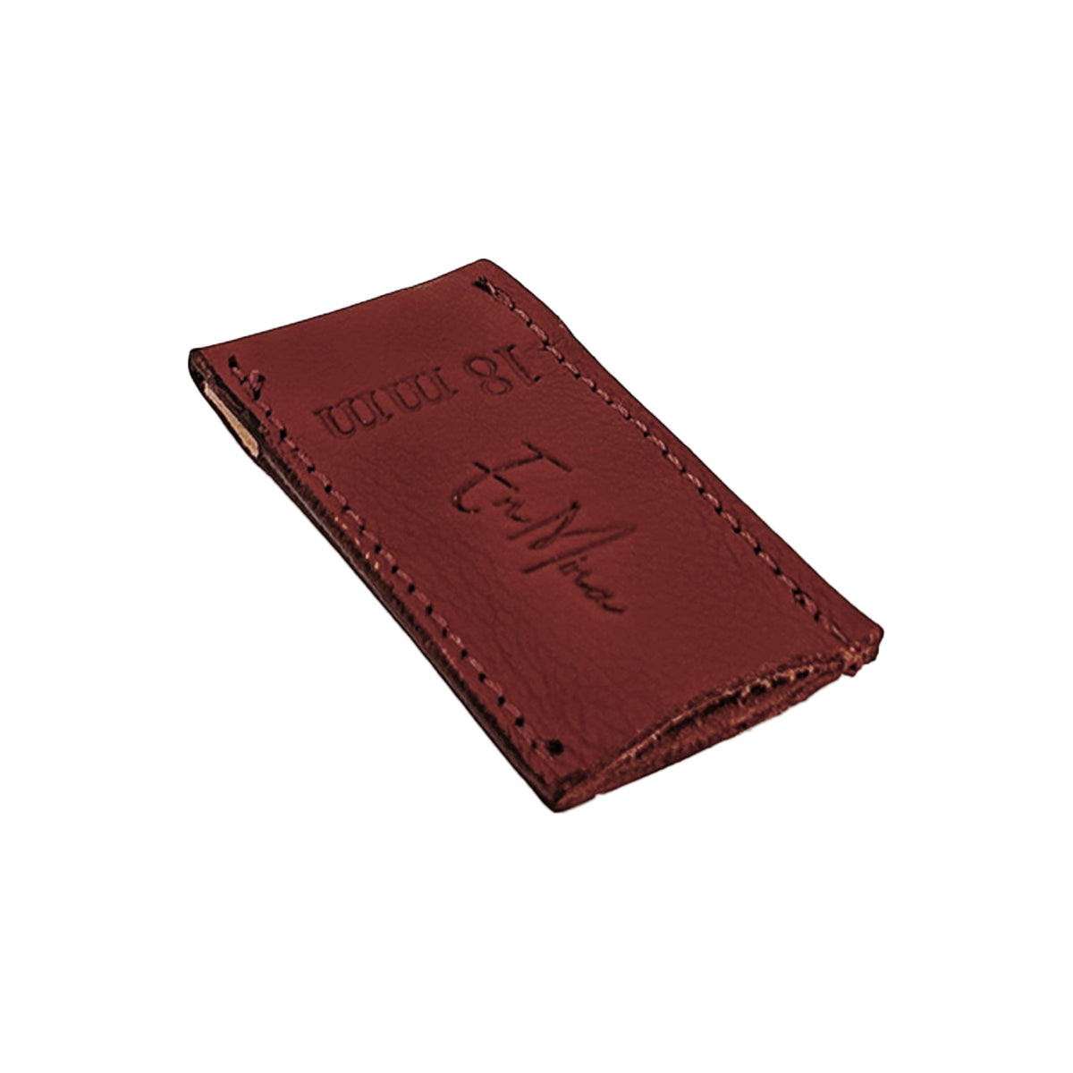En Mina Chisel Tip Protector / Holdfast Sheath Tan Leather