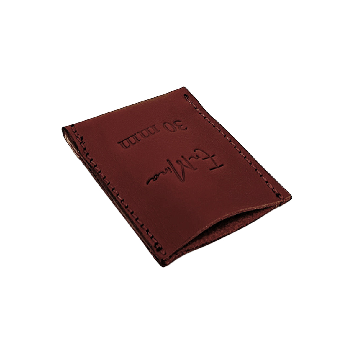 En Mina Chisel Tip Protector / Holdfast Sheath Tan Leather