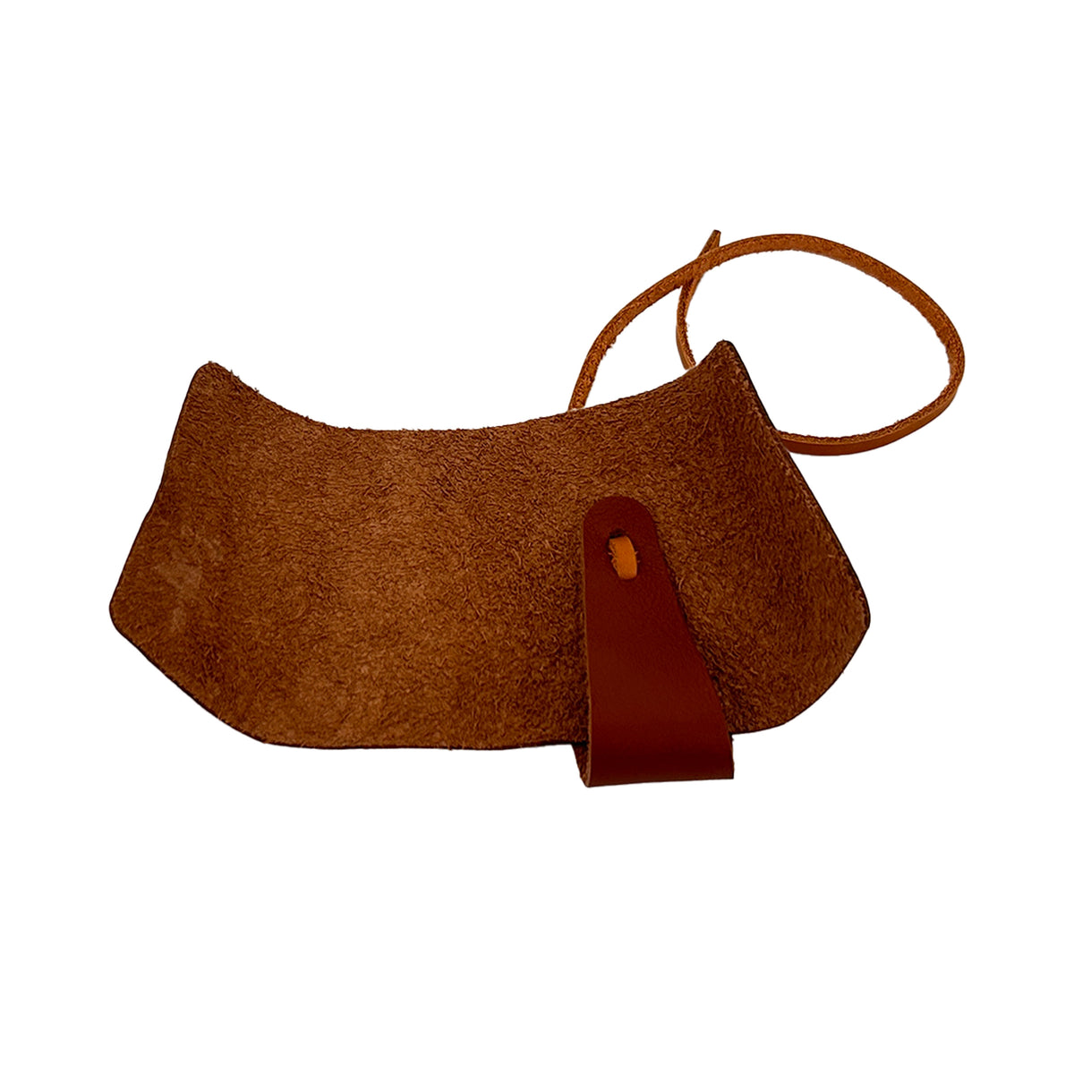 En Mina Hook Knife Cover Tan Leather