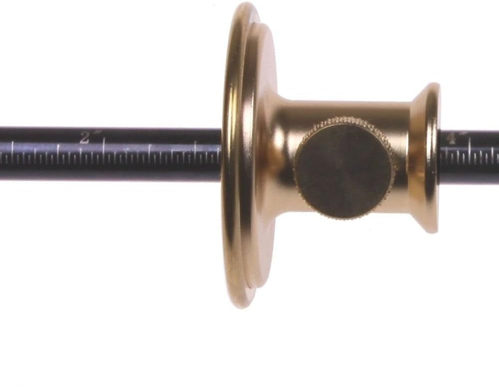 iGaging Wheel Marking & Mortice Gauge 150mm - Close-up of gauge head with wheel marking feature