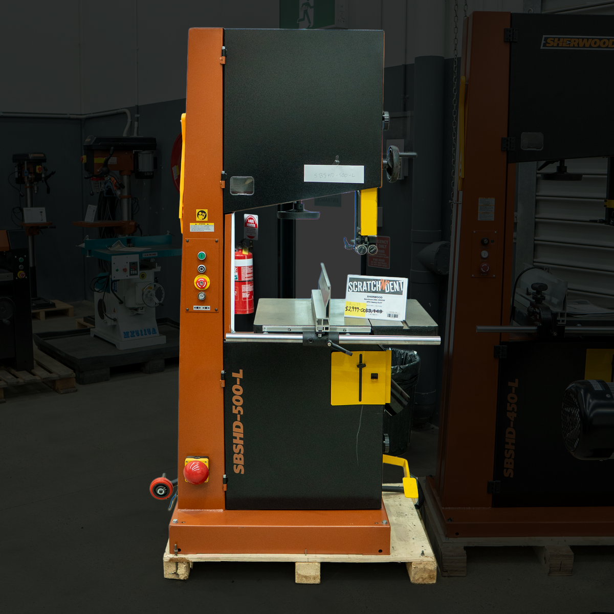 Scratch 'N Dent - SBSHD-500-L Sherwood Bandsaw 20in Heavy Duty