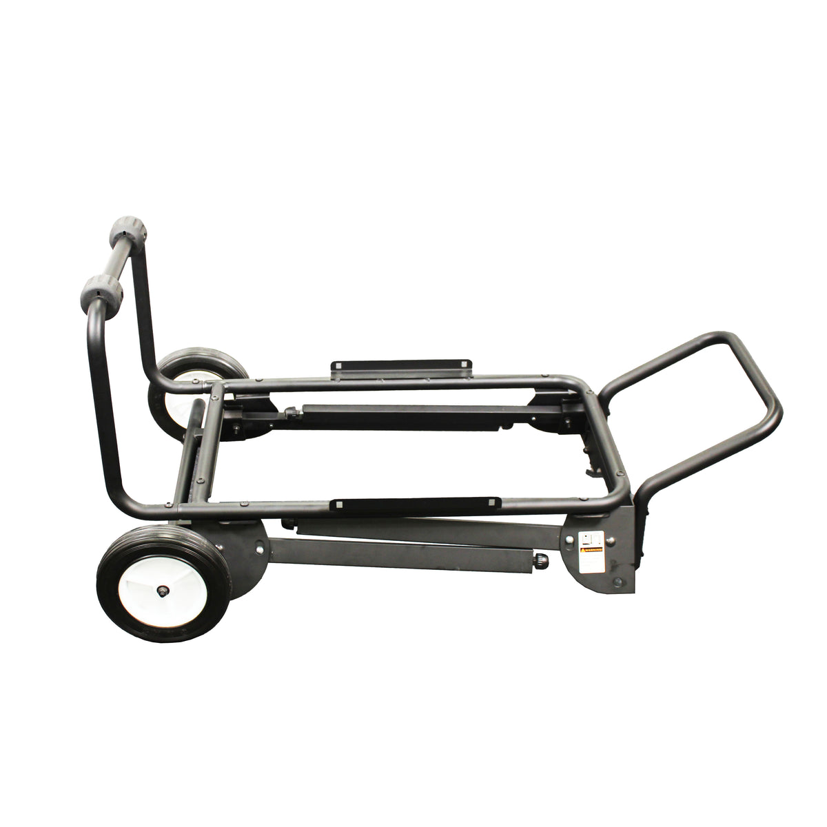 Sherwood Folding Wheeled Stand attached to SWJS-1254 Job Site Saw for enhanced mobility and stability