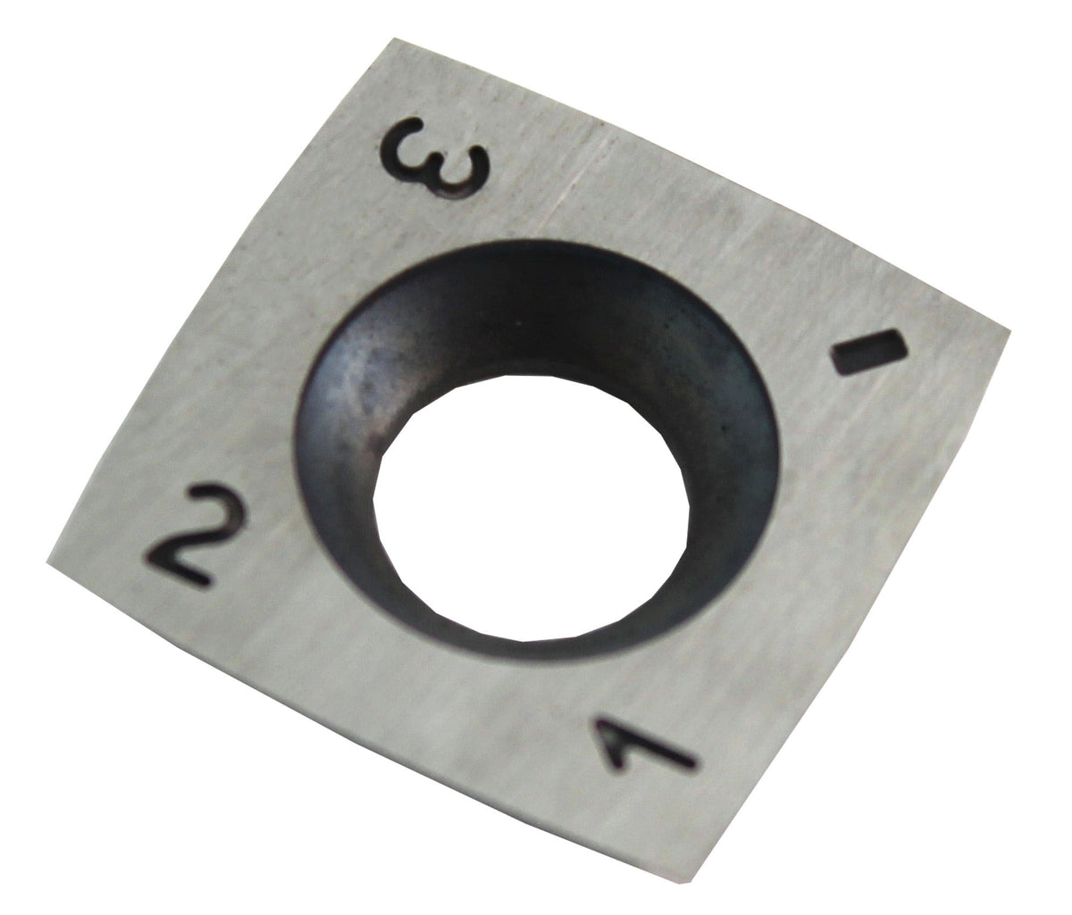 Torquata Large Radiused Square Tungsten Carbide Cutter for Rougher Wood Turning Tool in action on wood surface