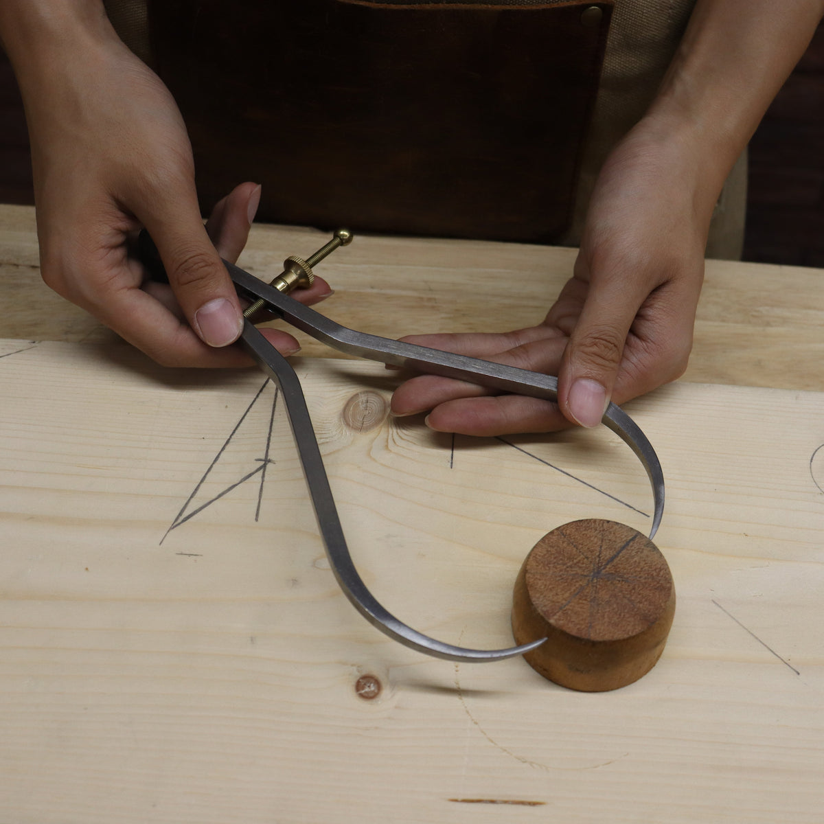 Dasqua Spring Caliper & Divider Set showing close-up of precision measurement tools in Australian woodworking store