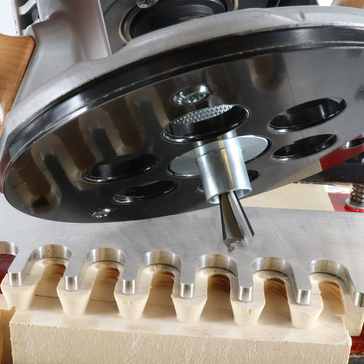 Milescraft Metric Metal Bushing Set for Plunge Routers