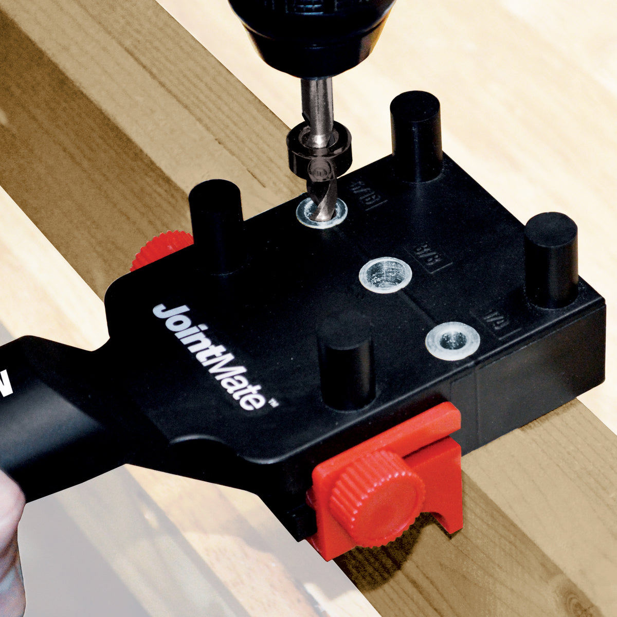 Milescraft Dowelling Jig Kit Self-Centering Metric Dowel Set
