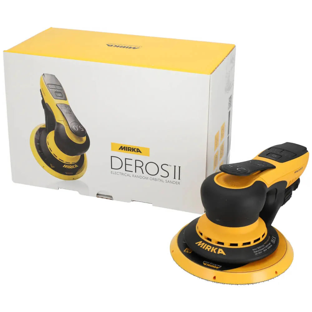 Mirka DEROS II Random Orbital Sander 150mm 2.5mm Orbit 625CV