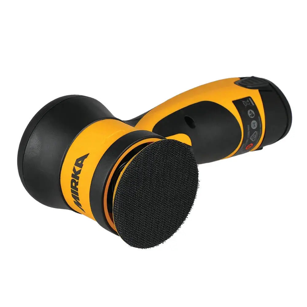 Mirka ARP-B Cordless Polisher 77mm 300NV in action, providing high-quality sanding results