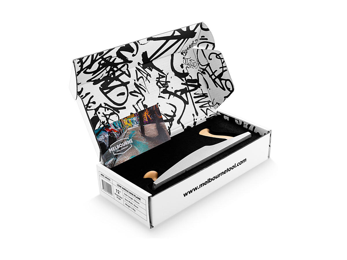 Melbourne Tool Company Low Angle Jack Plane showcasing precision hand tool craftsmanship