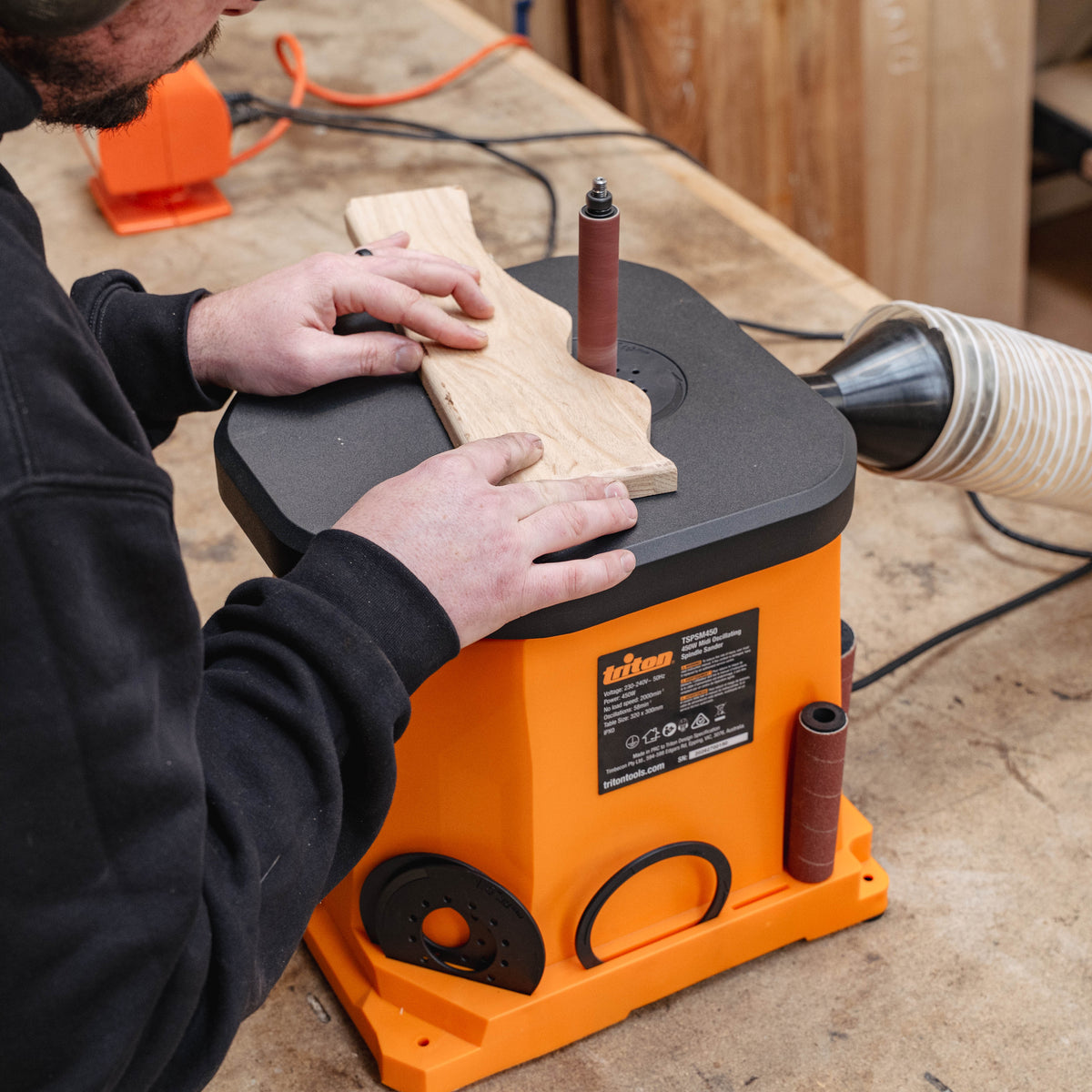 Triton TSPSM450 450W Midi Oscillating Spindle Sander