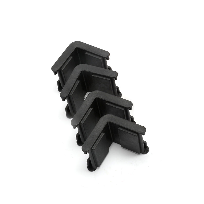 Pony Jorgensen pack of 4 plastic corners for canvas band clamp - close-up view