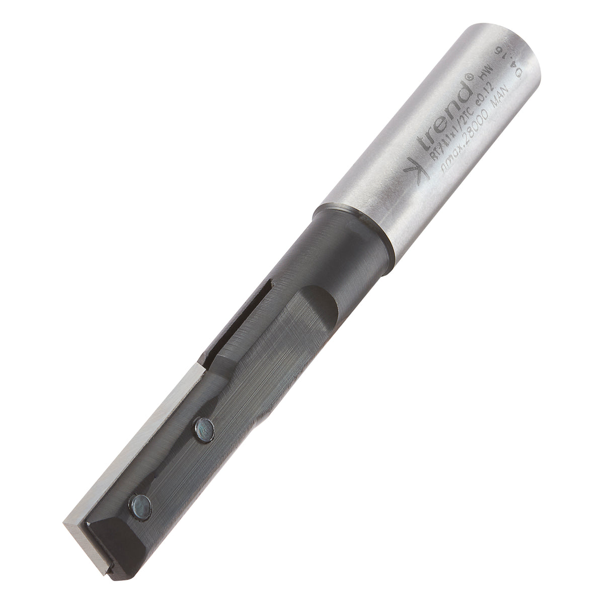 Trend Rota-Tip Carbide Insert Straight Router Bit 12.7mm Diameter 1/2in Shank