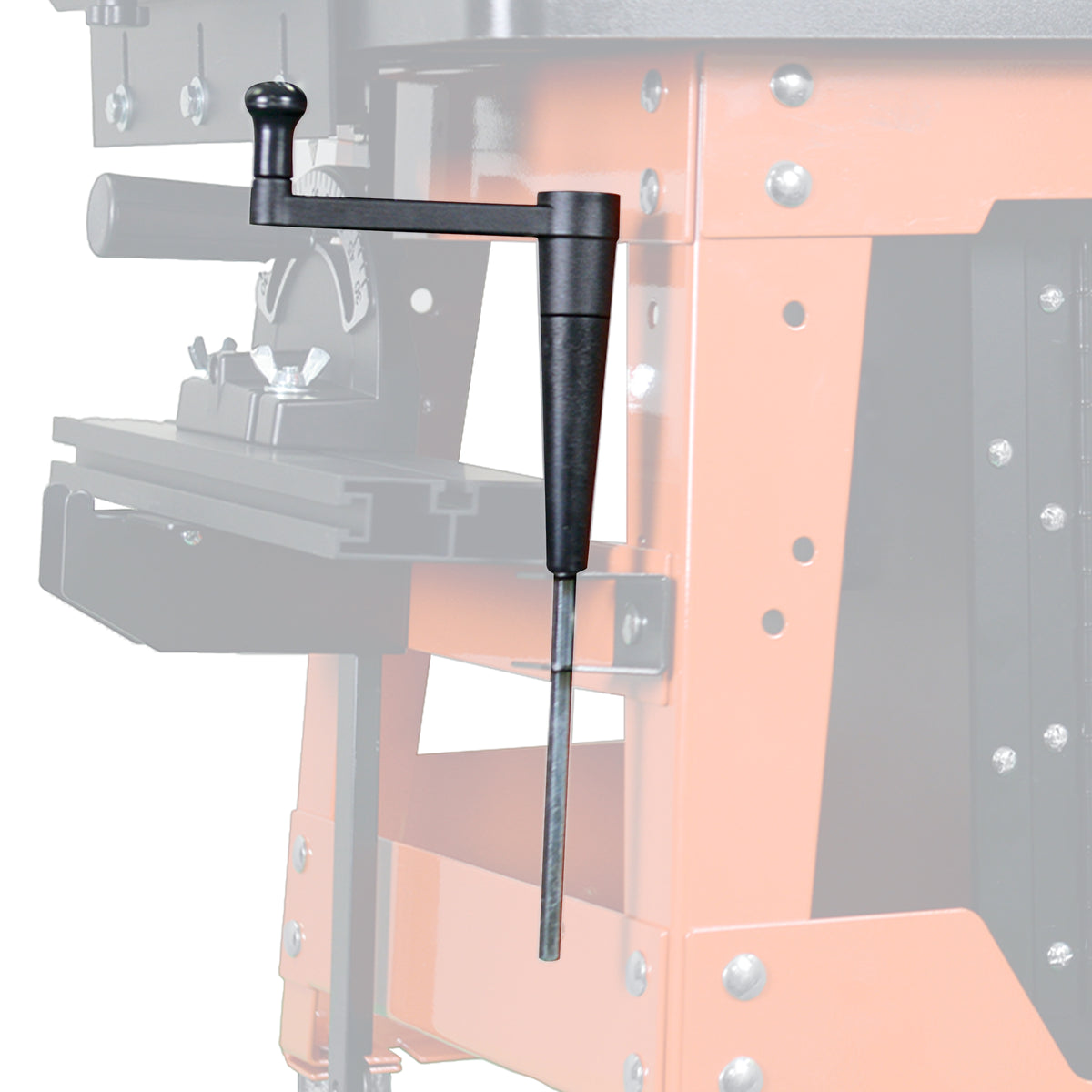 Sherwood Industrial Benchtop Router Table with Cast Iron Table, Lift & Round Body Router Motor