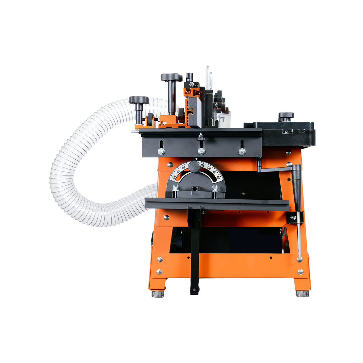 Sherwood Industrial Benchtop Router Table with Cast Iron Table, Lift & Round Body Router Motor