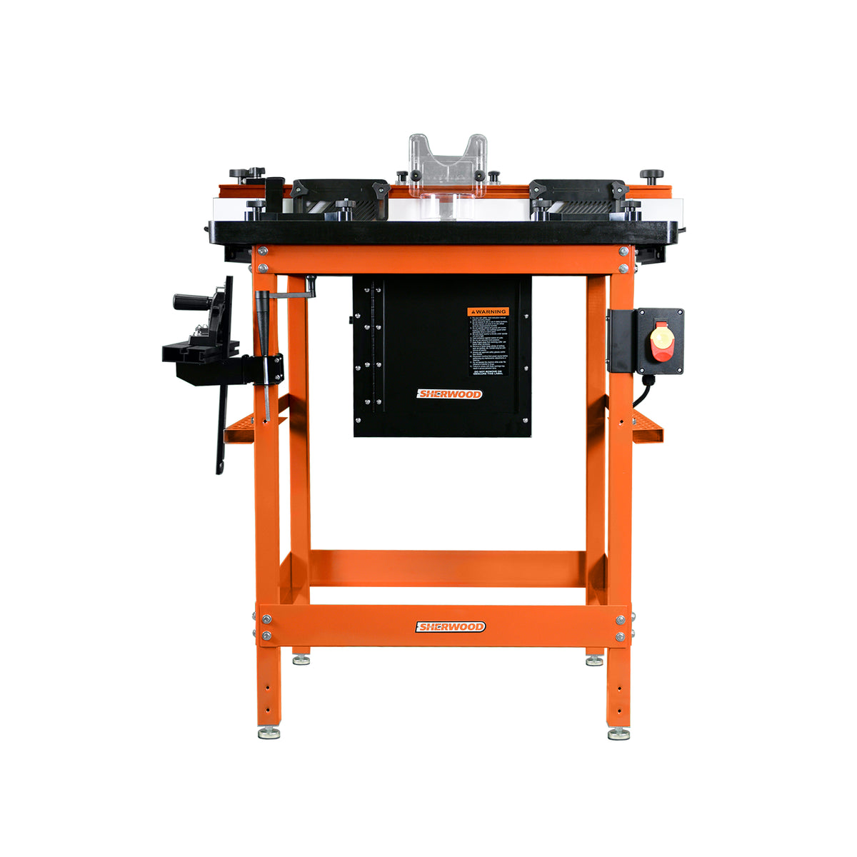 Sherwood Industrial Router Table Cast-Iron with Plunge Router Lift