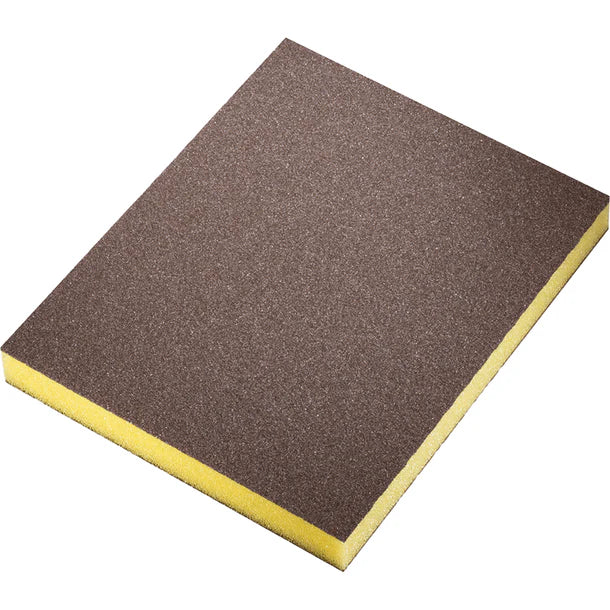SIA Abrasives 7983 siasponge flex Foam Pad 98x120x13mm, extra-soft foam for precise, even sanding. Ideal for curves and contours