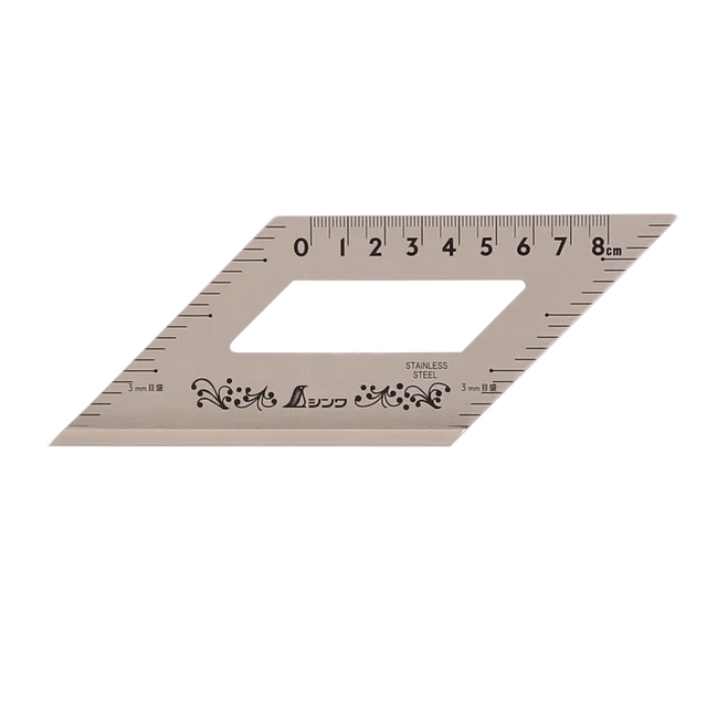 Shinwa 45 & 135 Degree Mitre Rule Stainless Steel