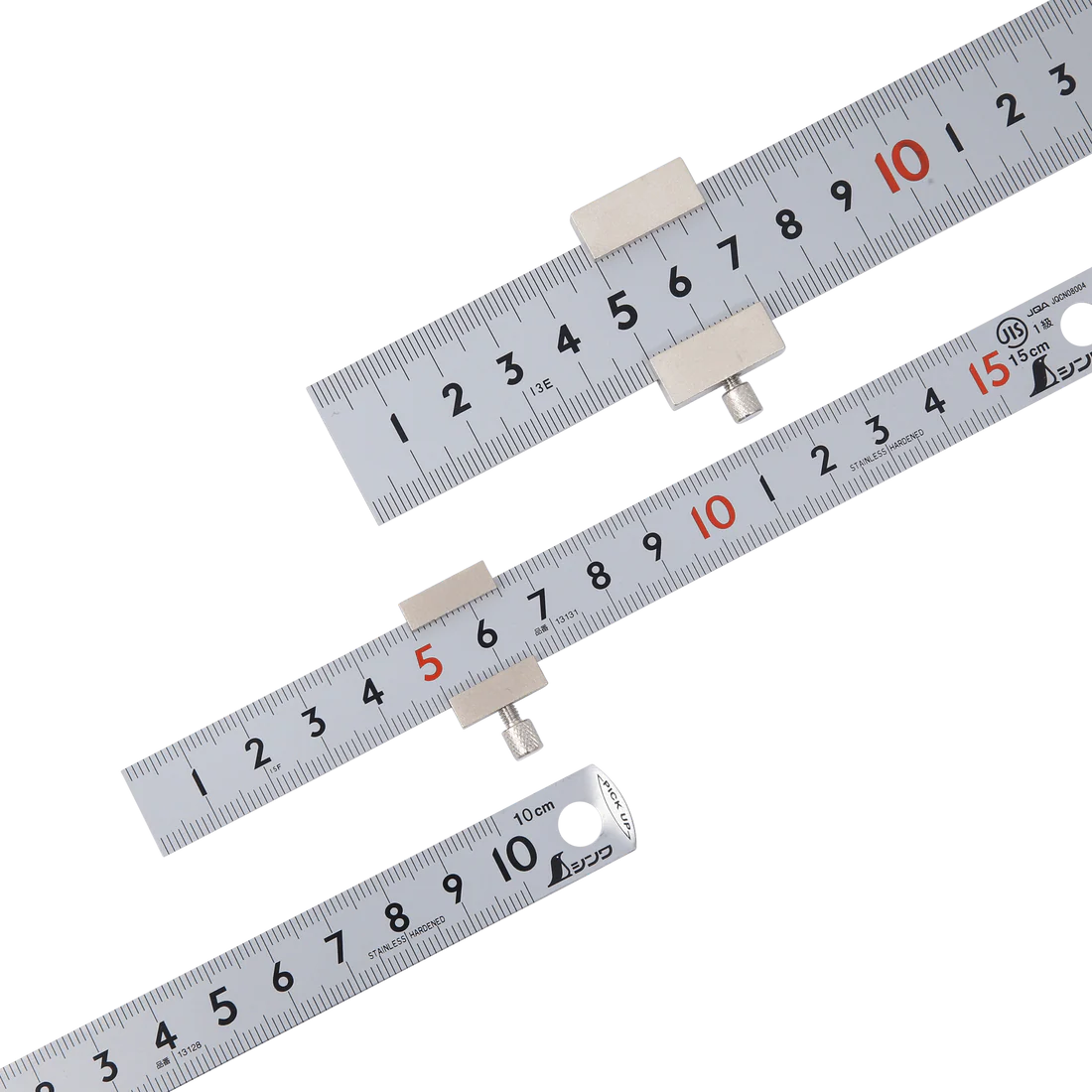 Shinwa Rule Stop Plated Brass